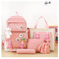 Maleta Coreana Kawaii 5 en 1 Escolar